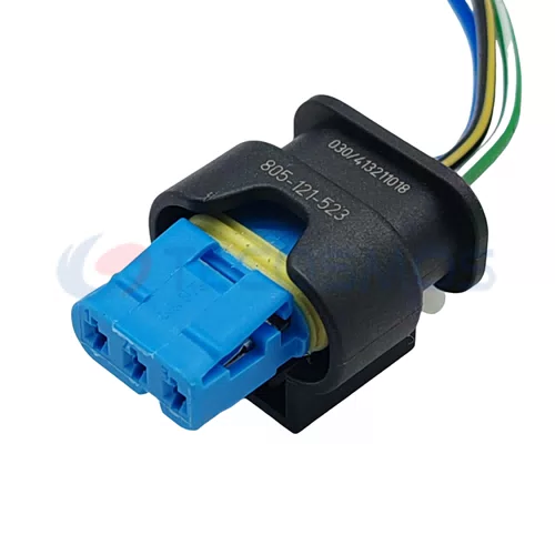 Auto Parts Cable Harness Automotive Enclosure Wire Socket Connector for Dodge Chrysler Ford 3-pin Female 805-121-583 - image 3